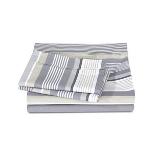 S&aacute;bana Andes 144 Hilos 304 Franja Gris 1,5 Plazas