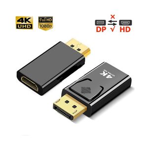 Adaptador Displayport A Hdmi 4k Ultra Hd Convertidor De Puerto De Pantalla Ultra Hd