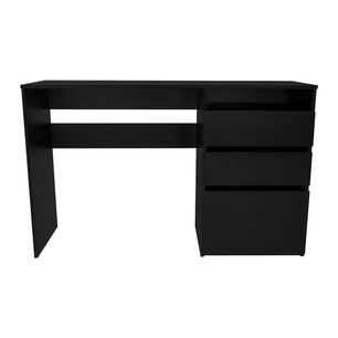 Escritorio 3 Cajones Fm-049n - Negro