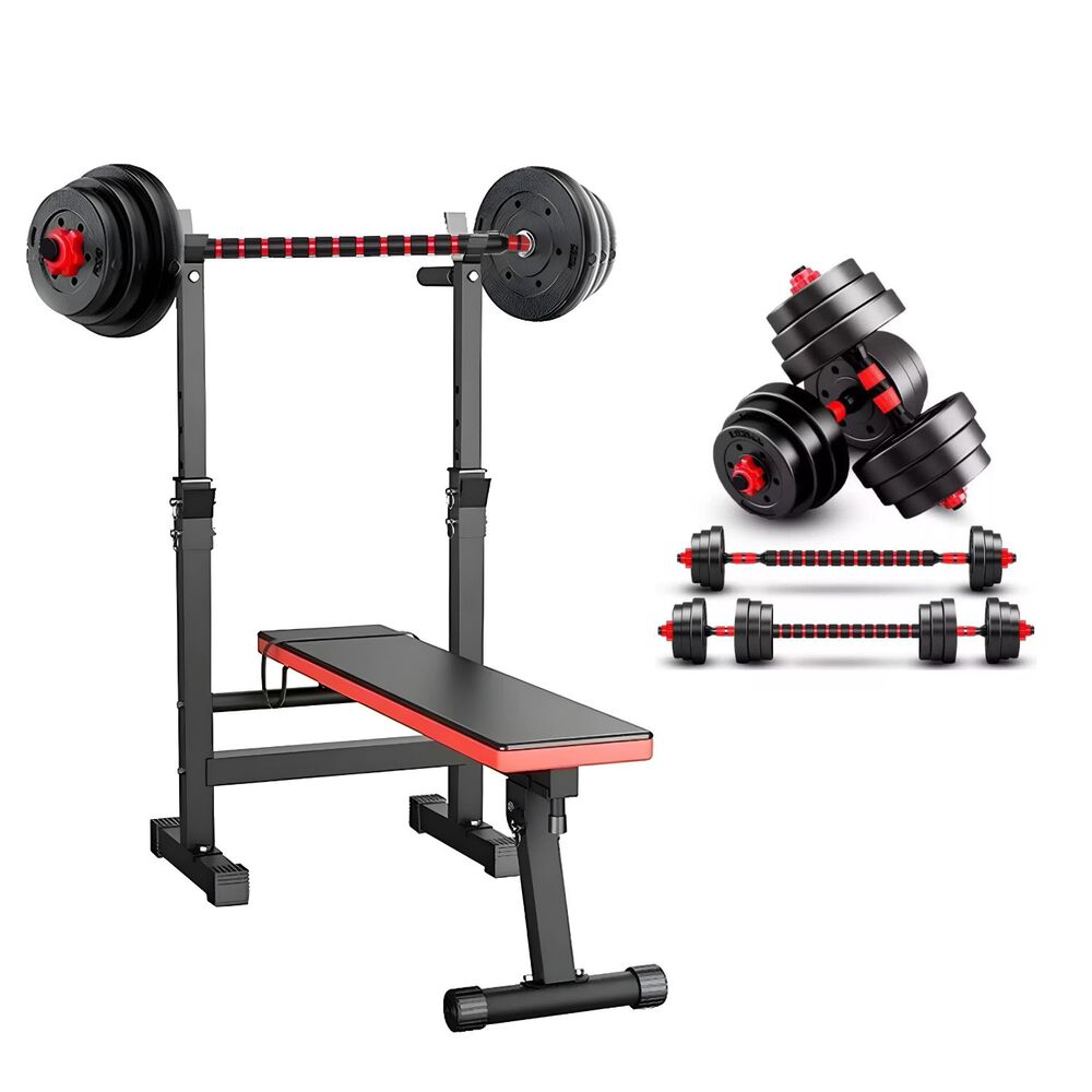 Press Banca Abdominal Reclinable Para Pesas Con Rack L image number 7.0