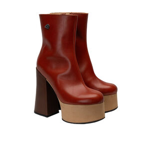 Taco Cuero Mesalina Caoba Landazuri