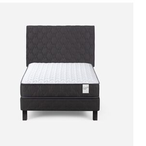 Cama Europea Rosen Wave / 1.5 Plazas / Base Normal + Respaldo