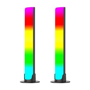 Pack 2 Luces Rgb Ritmo Ambiental Recargable