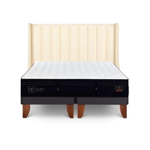 Cama Europea Cic Super Premium / King / Base Dividida + Respaldo