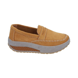 Mocas&iacute;n Mujer Camel Sole Police