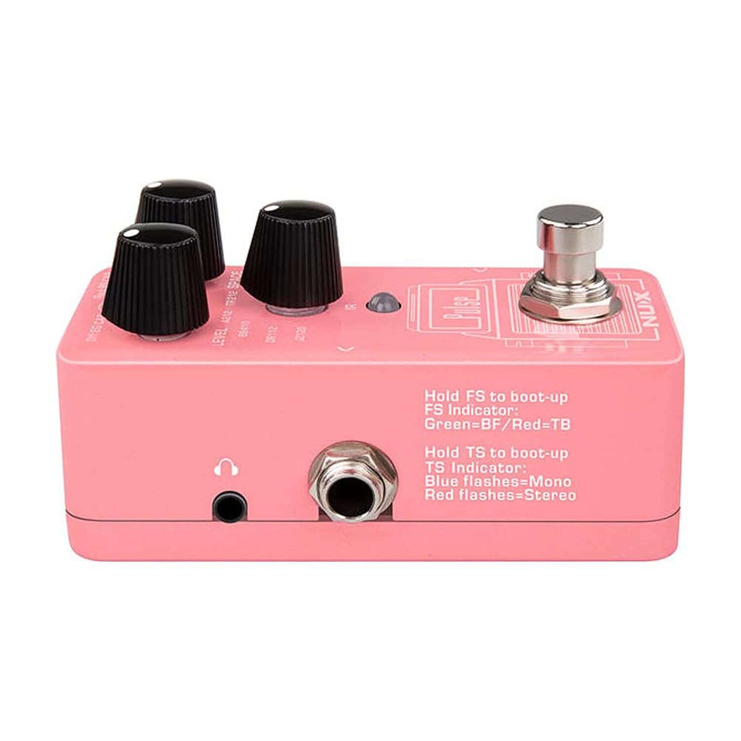Pedal Simulador De Amplificador Nux Para Guitarra Pulse Nss-4 image number 3.0