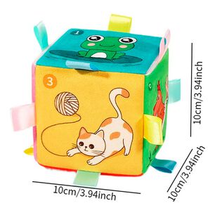 Cubo De Felpa Musical Para Beb&eacute;s Con Dise&ntilde;o De Animales