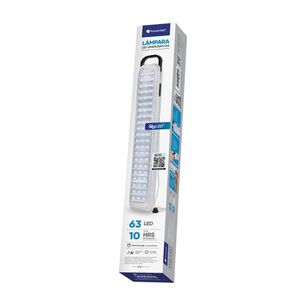 L&aacute;mpara Luz De Emergencia 63 Led Powerlab 7263