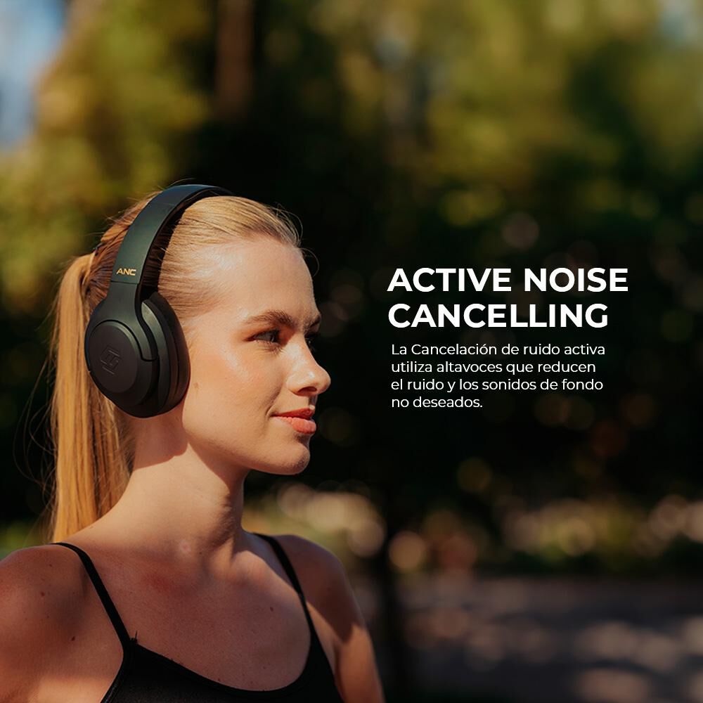 Audífonos Sleve Pulse ANC 2Gen Black image number 2.0
