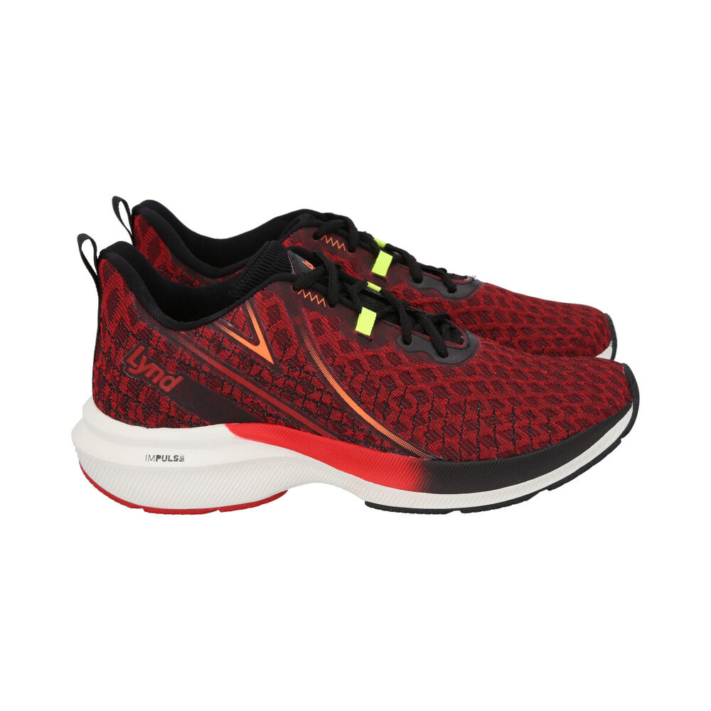 Zapatilla Hombre Grid Rojo Lynd image number 2.0