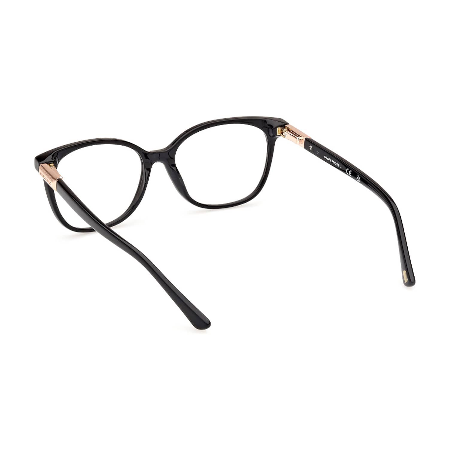 Lentes &Oacute;pticos Negro Brillante Skechers image number 3.0