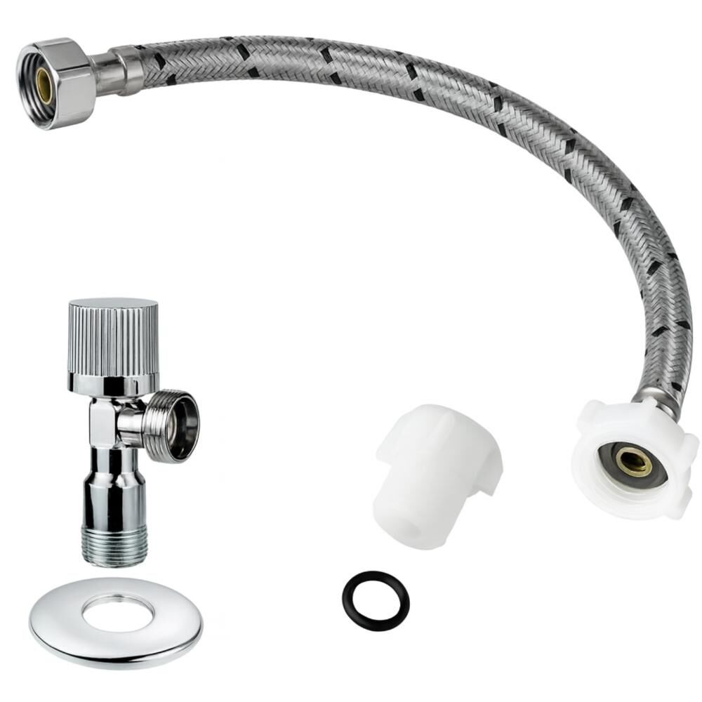 Flexible Para Wc + Llave De Paso 1/2 He X 1/2 He image number 2.0