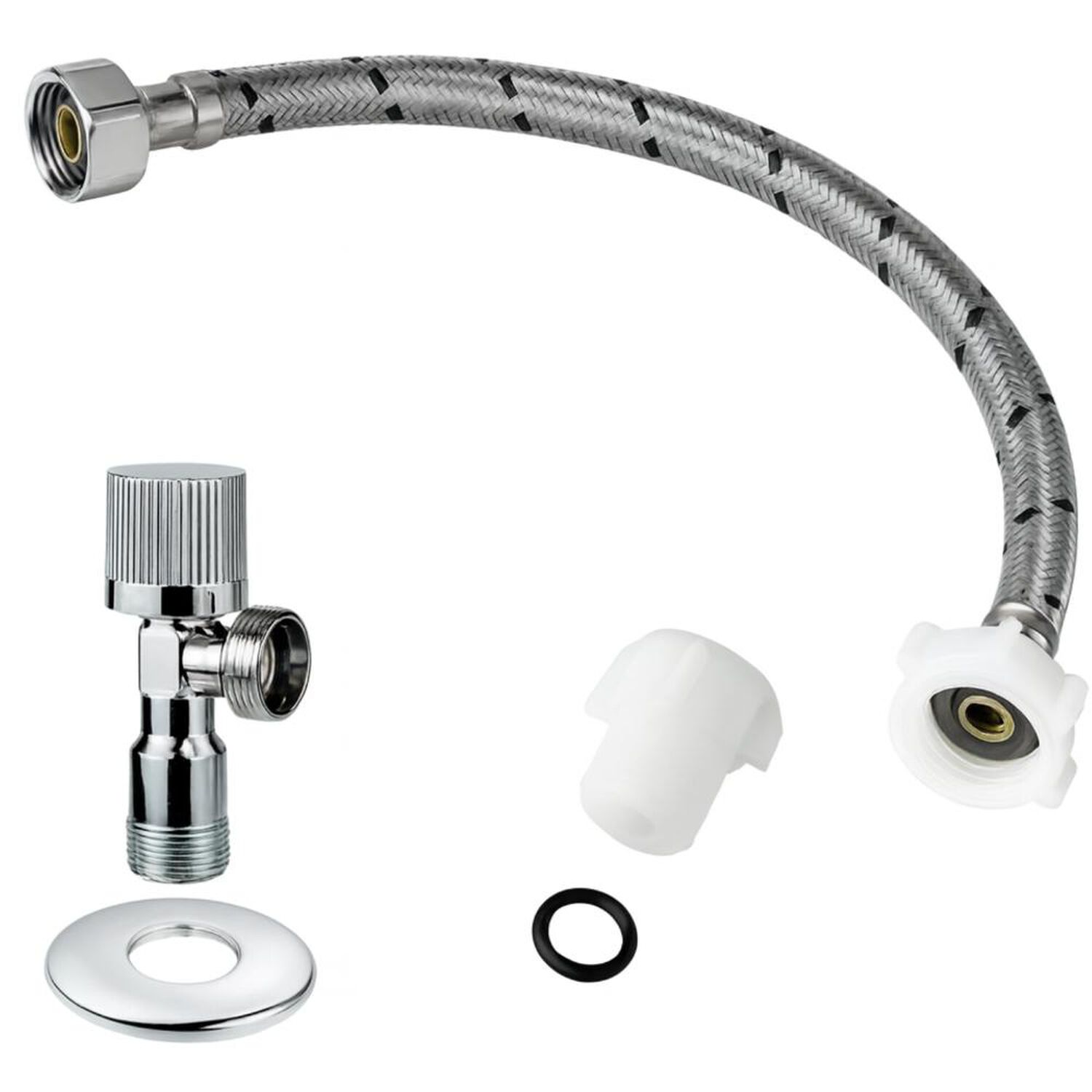 Flexible Para Wc + Llave De Paso 1/2 He X 1/2 He image number 2.0