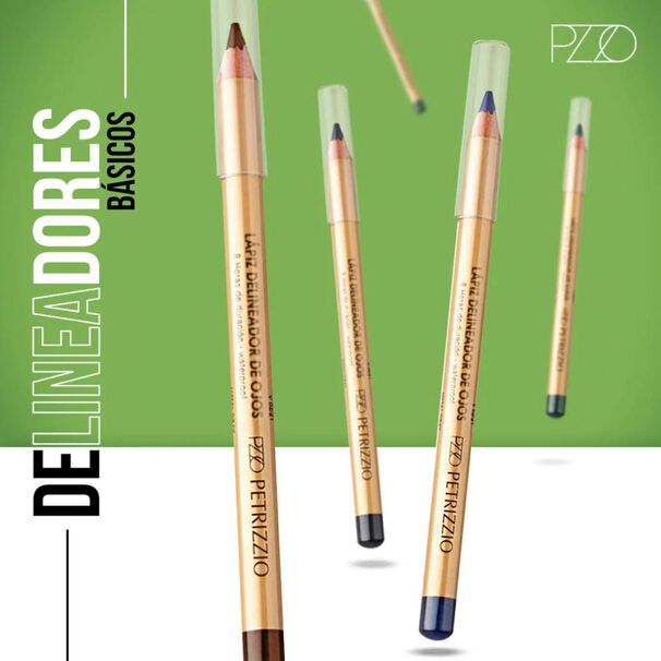 Delineador De Ojos B&aacute;sico Black Petrizzio
