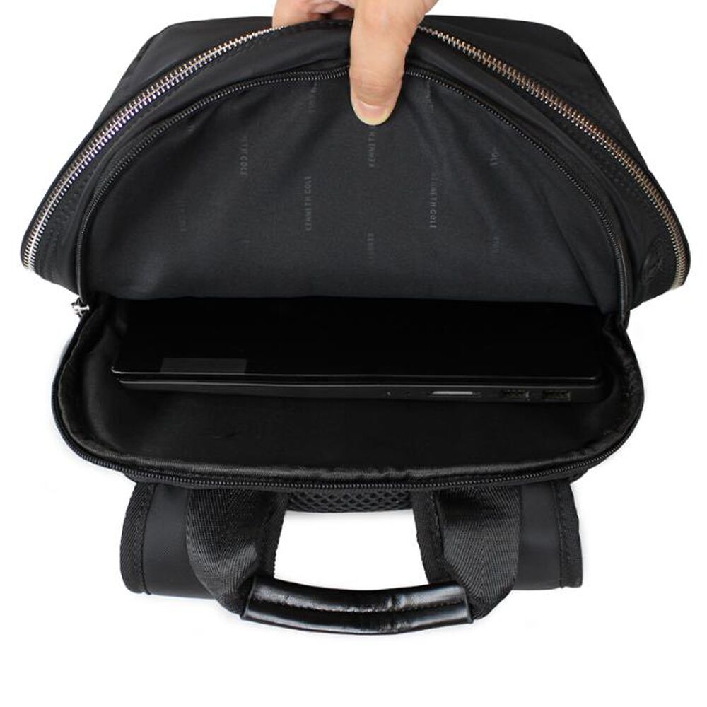 Mochila Con Porta Notebook Turin Negra Kenneth Cole image number 1.0
