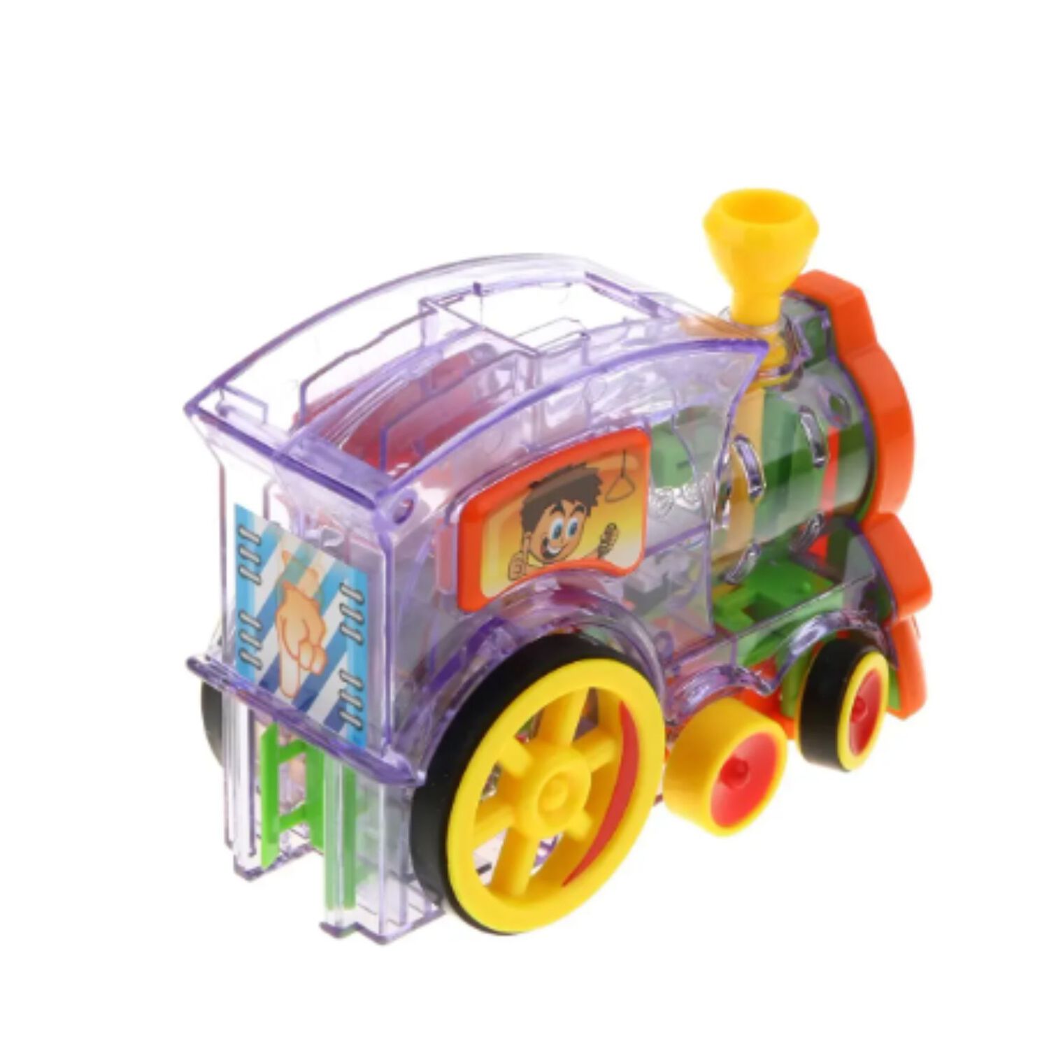 Tren Domino Infantil Juego Didactico Luces Y Sonido Ni&ntilde;os image number 4.0