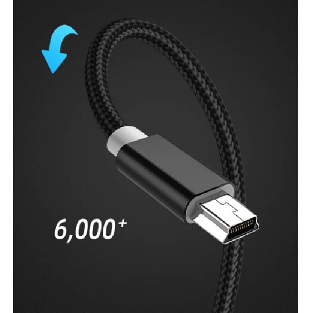 Cable De Carga Y Datos Usb Normal A Usb Mini V3 Transferencia R&aacute;pida Usb 3.0 A Usb Mini image number 6.0
