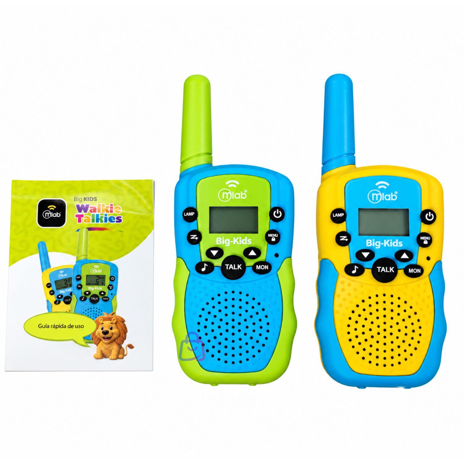 Kit 2 Walkie Talkie Ni&ntilde;os Big Kids 22 Canales Linterna - Ps image number 4.0