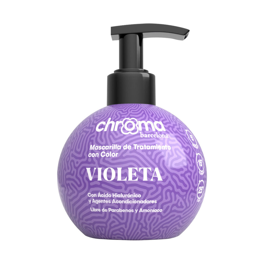 Chroma Barcelona Matizador Semi Permamente Violeta 250 Ml image number 0.0