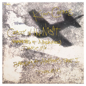 Kim Carnes - Crazy In The Night | 12" Maxi Single Usado