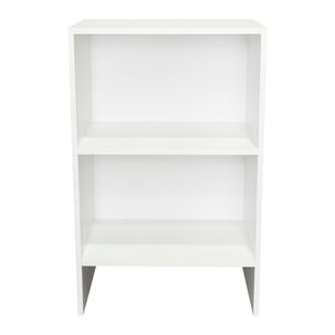 Librero Bajo Fm 2 Repisas 80x50x30,3 Cm Blanco