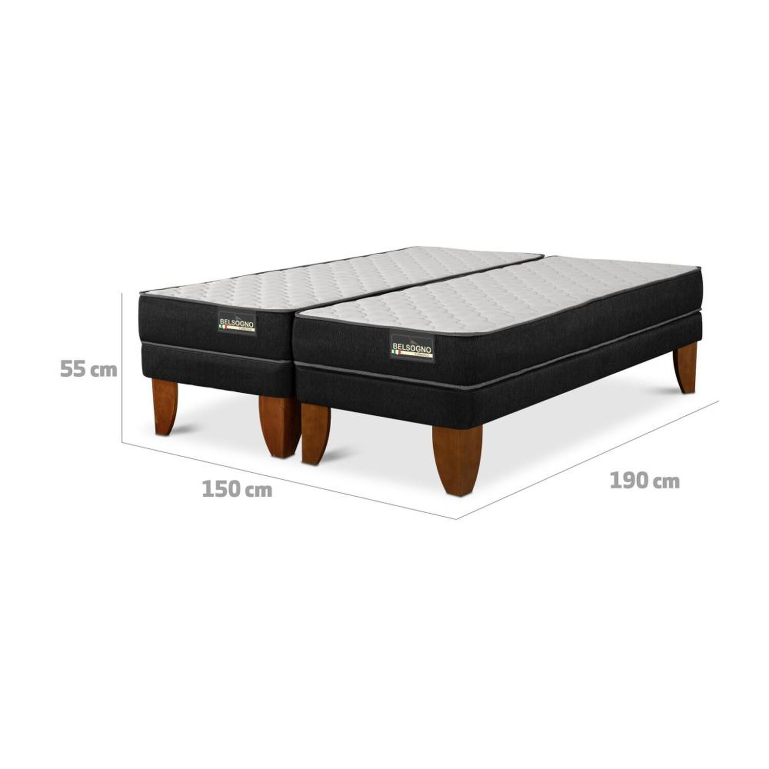 Base Europea Belsogno Belsogno Lite / 2 Plazas / Base Dividida image number 5.0