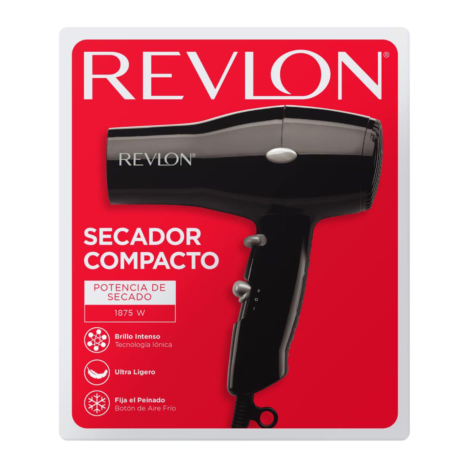 Secador de Pelo Compacto Ionico Revlon image number 1.0