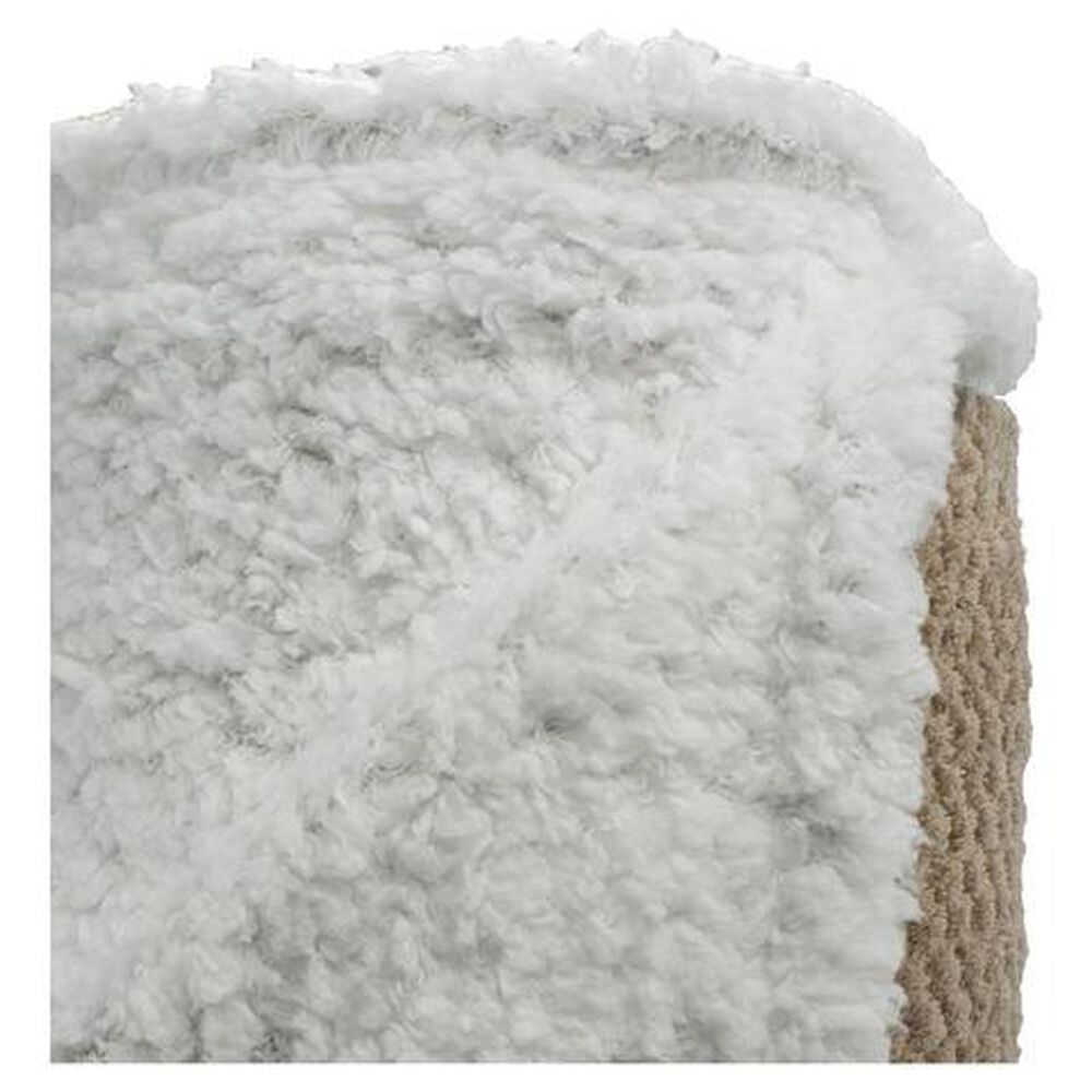 Frazada Andes Chiporro Panal Beige 2 Plaza image number 4.0