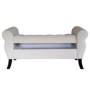 Banqueta Baul Diva Color Crudo