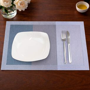 Pack 4 Individuales De Mesa Nautica Home 45x30cm Degrade Azul