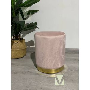 Puff Redondo Terciopelo Fancy