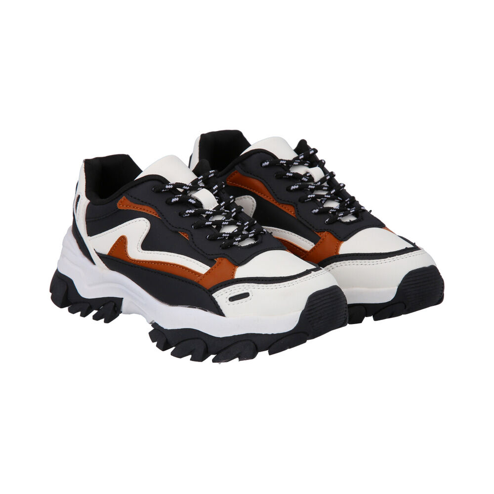 Zapatilla Urbana Mujer Negro Letti Police image number 3.0