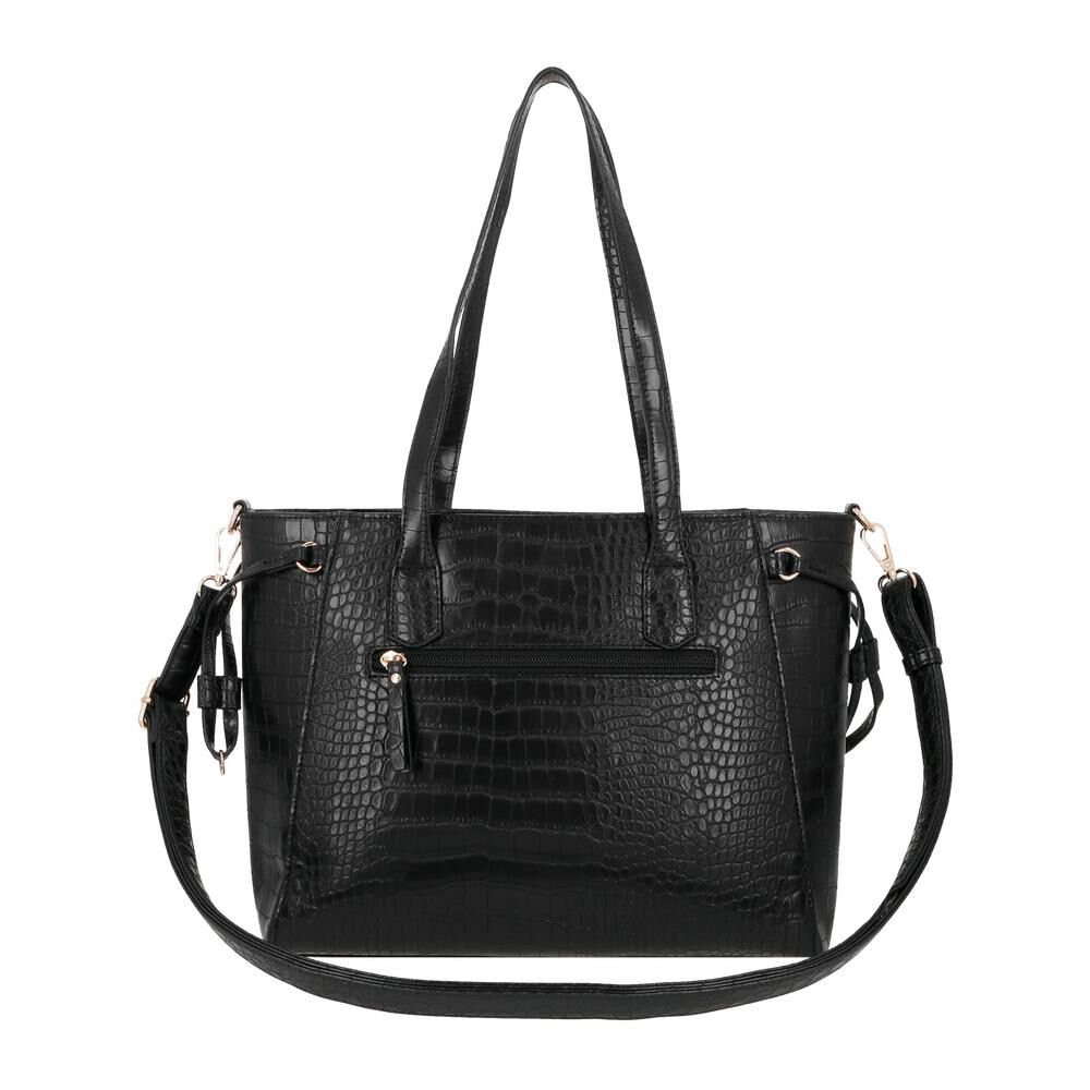 Cartera Tote Secret Bulgaria Sc6 L Negro image number 2.0