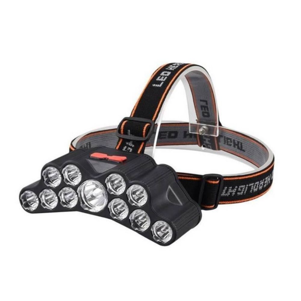 Linterna Cintillo Minera Para Uso Frontal Cabeza 11 Led image number 0.0