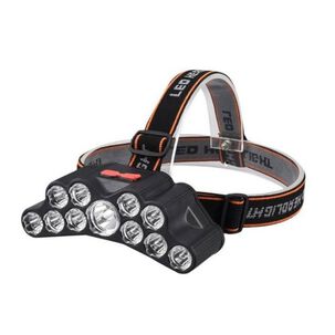 Linterna Cintillo Minera Para Uso Frontal Cabeza 11 Led