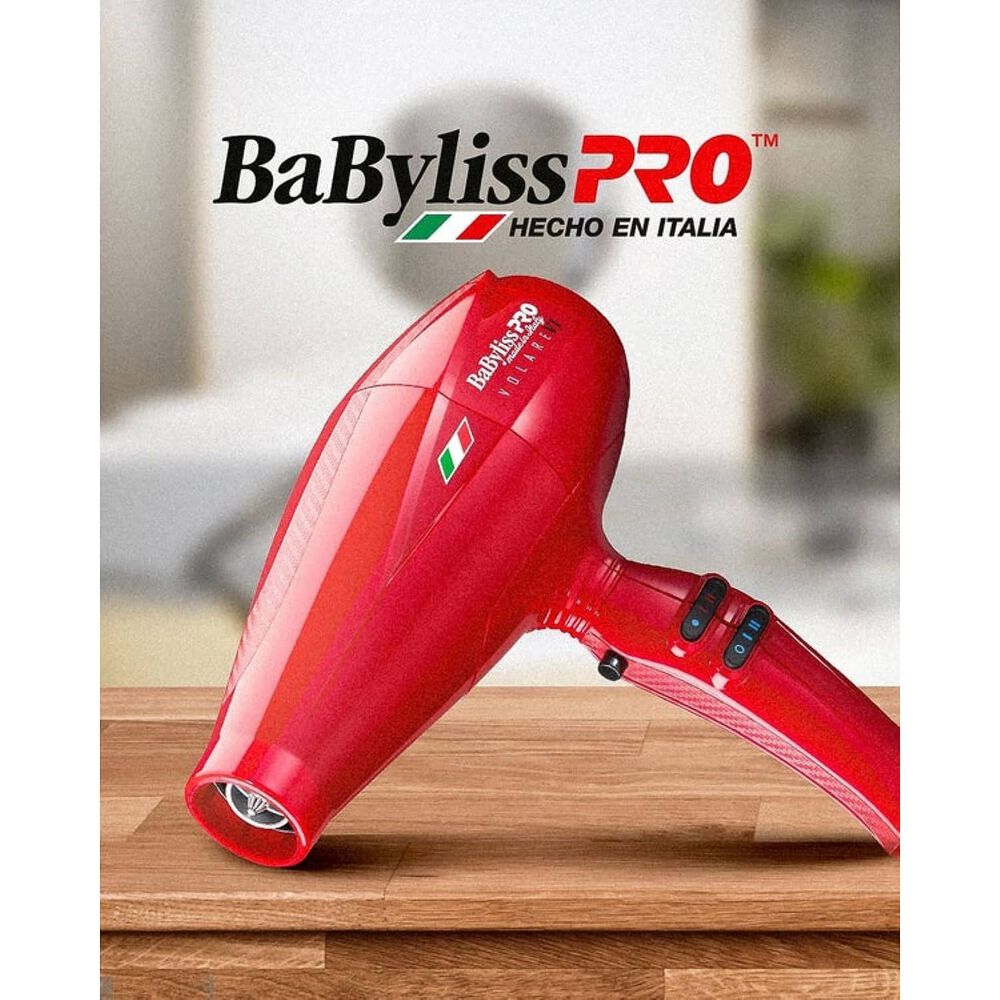 Secador Volare V1 Motor 6 Niveles Ferrari Babylisspro Rojo image number 3.0