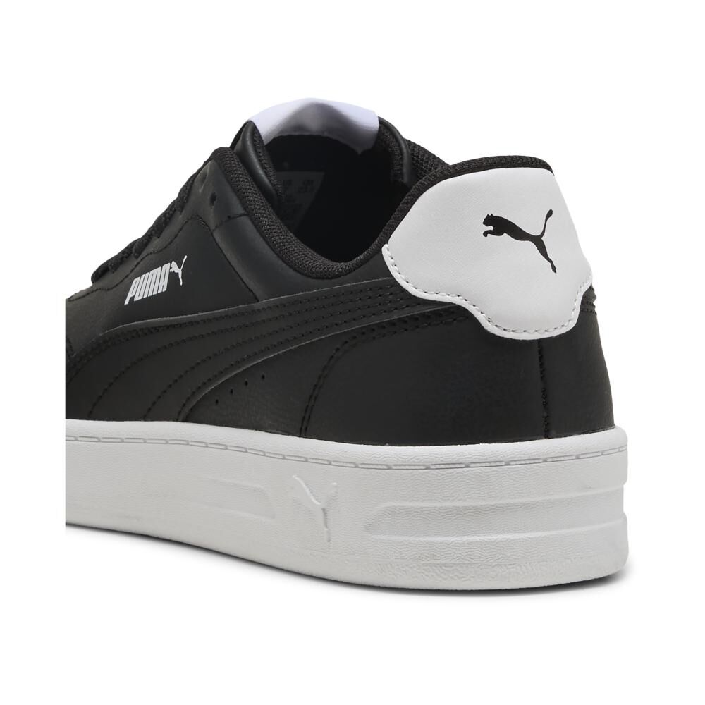 Zapatilla Urbana Mujer Puma Court Classic Negra image number 5.0