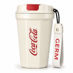 Vaso Termico Mug Germ Coca-cola Acero Inoxidable 390ml White