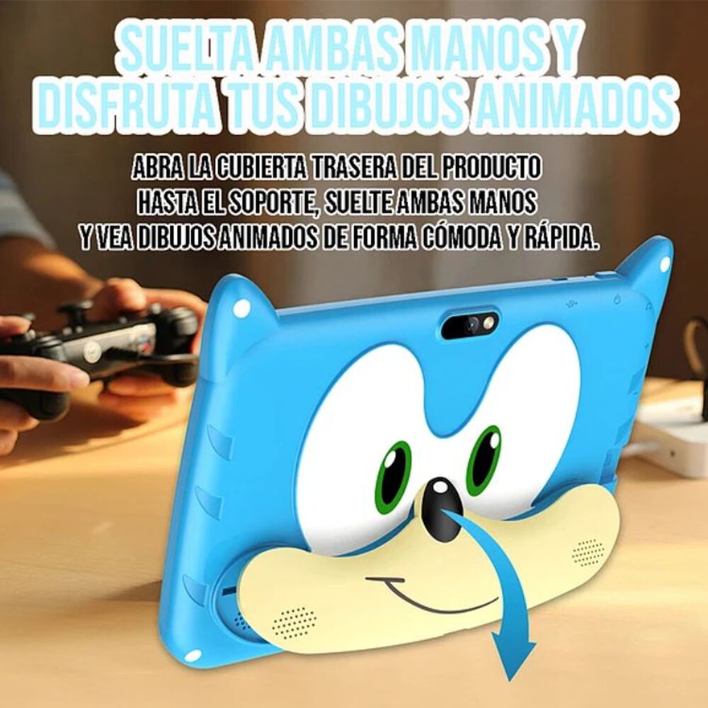 Tablet Inteligente Infantil Sonic 7 Pulgadas 16gb Rom image number 2.0