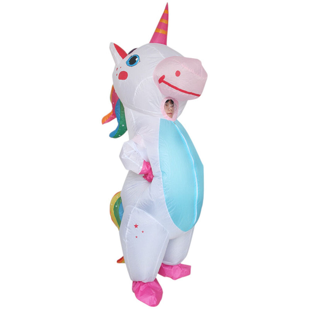 Disfraz Inflable Unicornio Adulto image number 2.0