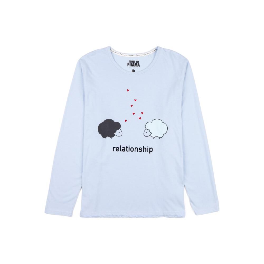 Polera De Pijama Mujer Freedom image number 0.0