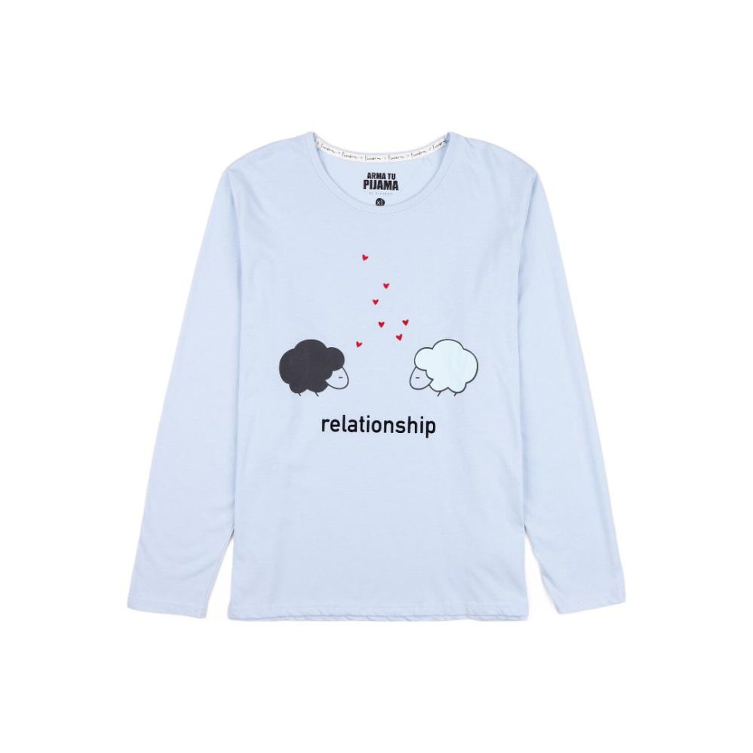 Polera De Pijama Mujer Freedom image number 0.0