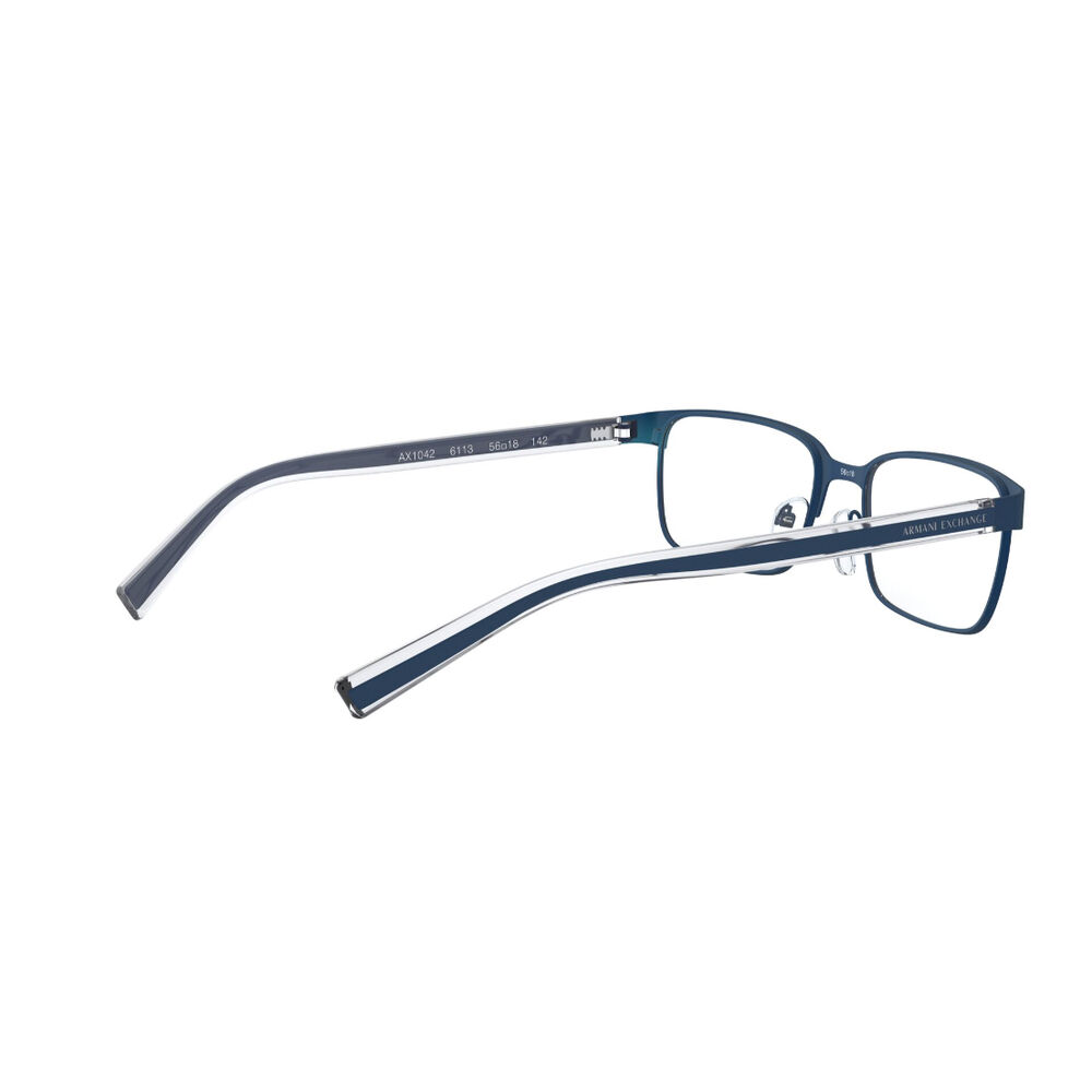 Lentes Ópticos Blue Matte Armani Exchange image number 8.0