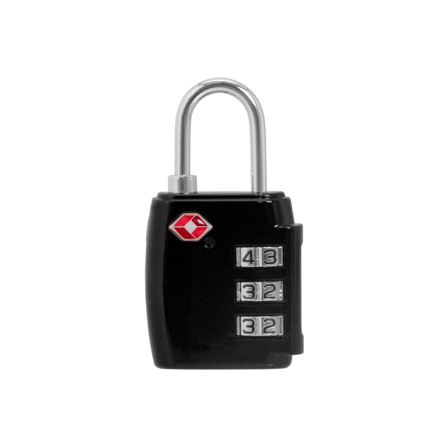 Candado Seguridad Para Bolsos Y Maletas Con Clave Negro - Ps image number 0.0