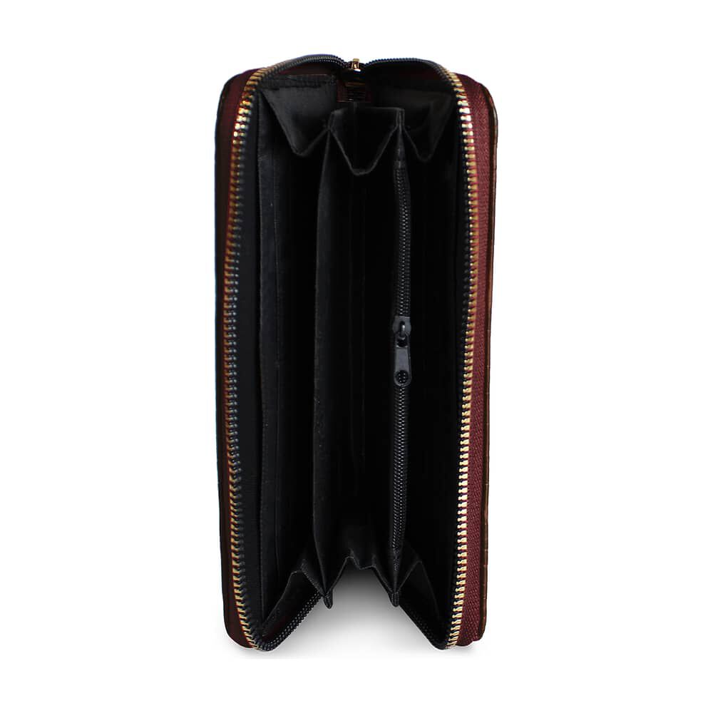 Billetera Mujer Sofia Caf&eacute; Carven Paris image number 4.0