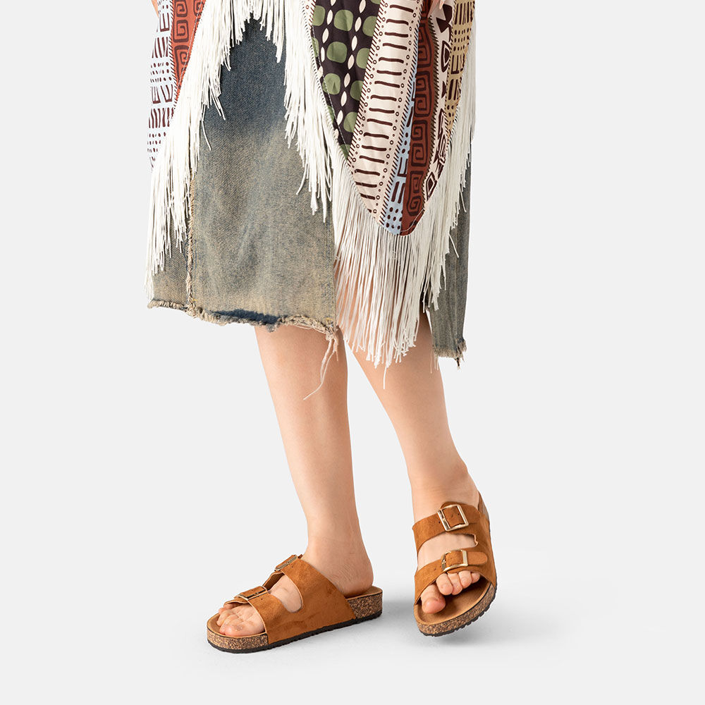 Sandalia Chala Casual Moda Confort Hebilla Mujer Weide Lt131 image number 1.0