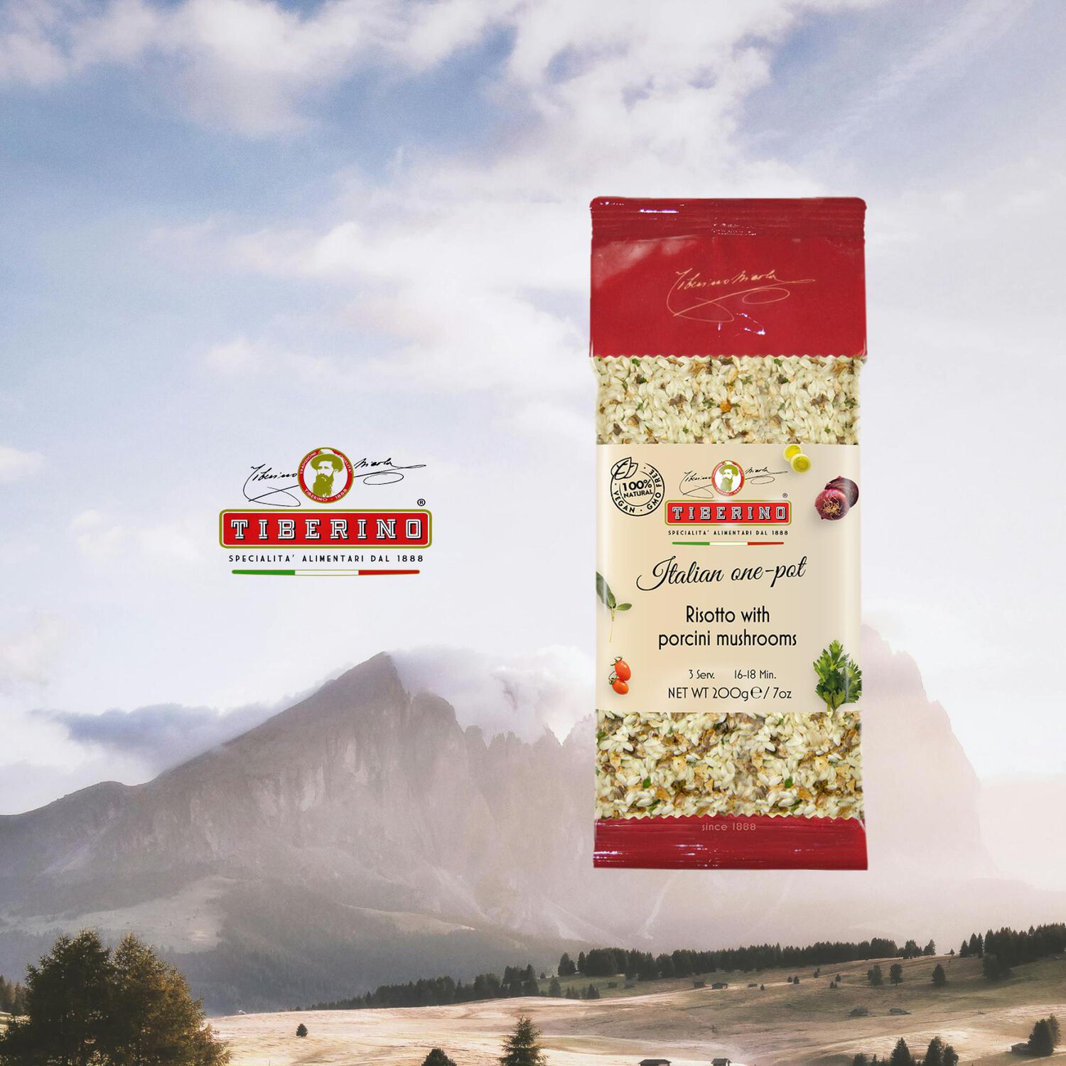 Pr Tiberino Risotto Porcini 1 X 200 Gr image number 1.0