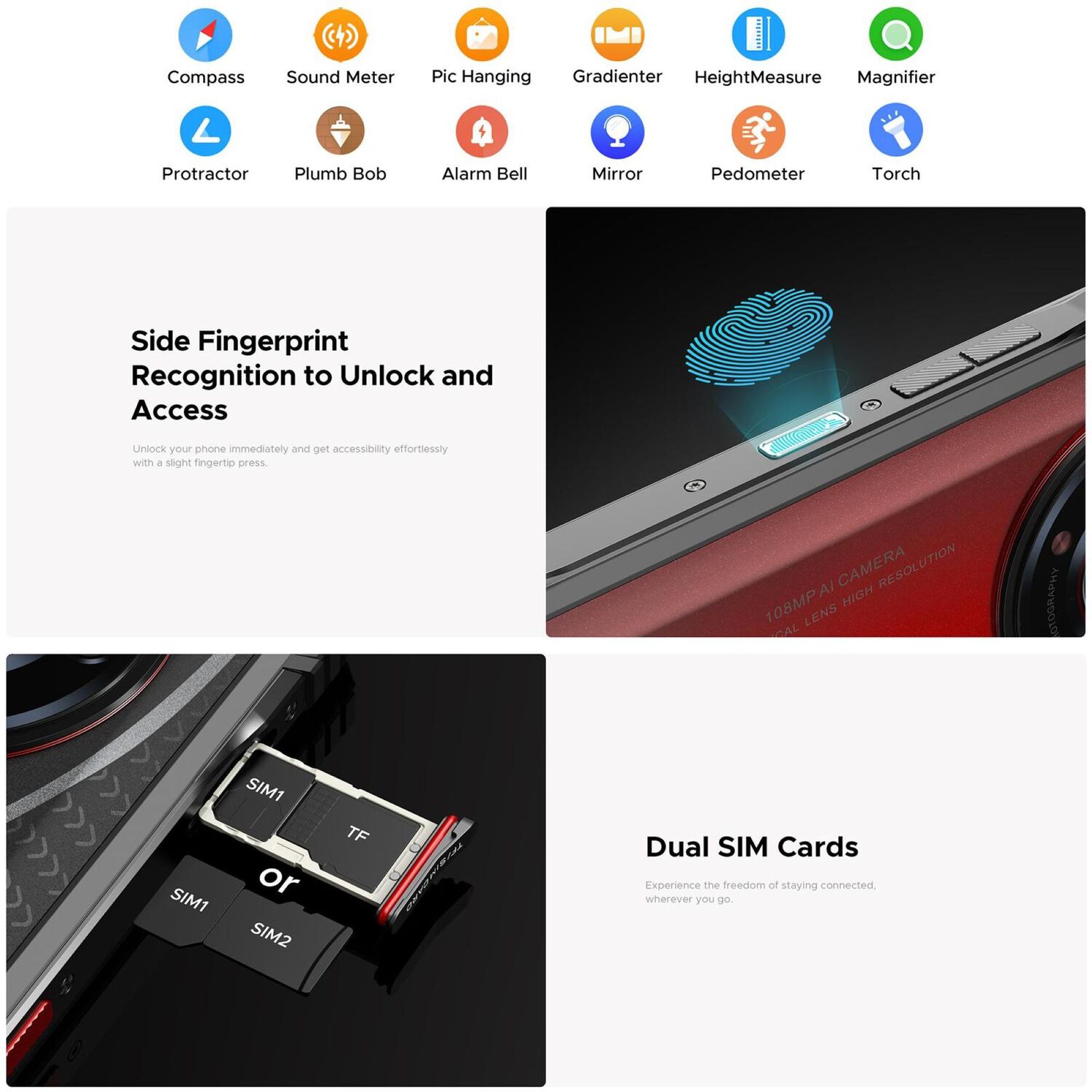Doogee S118 Pro - Smartphone Rugerizado Con 24gb Ram Y C&aacute;mara De 108mp image number 9.0