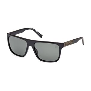 Lentes De Sol Negro Brillante Polarizados Timberland