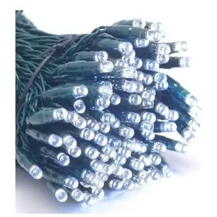 Guirnalda Navide&ntilde;a Blanco Fr&iacute;o Lineal 100 Led 7 Metros.